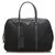 Prada Black Tessuto Travel Bag Leather Pony-style calfskin Nylon Cloth  ref.222181
