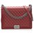 Chanel Red Large Boy Lambskin Leather Flap Bag  ref.222203