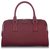 Burberry Red Leather Handbag Rosso Bordò Pelle Vitello simile a un vitello  ref.222260