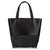 Burberry Black Leather Tote Bag Grey Suede Pony-style calfskin  ref.222266