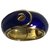 Van Cleef & Arpels Gold Enamel Belt Band Ring Multiple colors Yellow gold  ref.222288