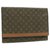 Louis Vuitton Presbourg Brown Cloth  ref.222486