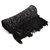 Sciarpa di lana nera Dior Nero Bianco Panno  ref.222583