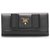 Porte-clés Prada Saffiano Fiocco noir avec nœud Cuir Veau façon poulain  ref.222584