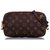 Louis Vuitton Brown Monogram Marly Bandouliere Leather Cloth  ref.222592