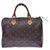 Louis Vuitton Speedy 35 Brown Cloth  ref.222618