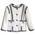 Chanel chaqueta vaquera y tweed Blanco  ref.222667