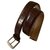 Yves Saint Laurent Cintura in pelle di coccodrillo stampata vintage Marrone  ref.222701