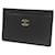 CHANEL business card case coco mark Womens card case A11837 black x gold hardware Leather  ref.222750