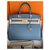 Hermès Birkin 35 Togo GHW Azul Couro  ref.222785