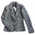 Chanel hervorragende Tweed Blazer Jacke Mehrfarben  ref.222786
