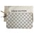 Louis Vuitton Pochette pour Neverfull GM Azur Toile Écru  ref.222791