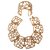 Jean Louis Scherrer Necklace and bracelet Jean-Louis Scherrer Haute Couture 1995 Golden Metal  ref.222793