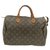 Louis Vuitton Speedy 30 Brown Cloth  ref.222877