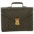 Louis Vuitton Monceau Braun Leinwand  ref.222894