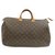 Louis Vuitton Speedy 40 Brown Cloth  ref.222931