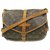Louis Vuitton Saumur 30 Brown Cloth  ref.222938