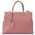 Fendi Pink Medium 2Jours Leather Satchel Rosa Pelle Vitello simile a un vitello  ref.223000