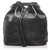 Burberry Black Leather Bucket Bag Pony-style calfskin  ref.223034