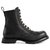 Gucci Black Martins Ankle Leather Boots White Pony-style calfskin  ref.223038