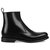Gucci Black Chelsea Leather Low Boots Pony-style calfskin  ref.223067