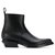 Balenciaga Black Santiago Leather Boots Pony-style calfskin  ref.223071
