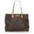 Louis Vuitton Brown Monogram Wilshire MM Leather Cloth  ref.223074