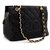 CHANEL Caviar Chain Shoulder Bag Shopping Tote Black Quilted Purse Leather  ref.223132