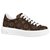 Louis Vuitton LV monogram sneakers Brown Leather  ref.223163