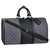 Louis Vuitton LV Keepall eclipse reverse Grey Leather  ref.223179