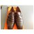 Hermès Loafers Slip ons Brown Leather  ref.223237