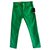 Ralph Lauren Jean skinny vert Coton  ref.223251