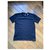 Chanel T-shirt Black Navy blue Cotton Tweed  ref.223258