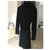 Autre Marque Vestido de lana de muy buena calidad Negro  ref.223268