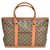 Louis Vuitton Weekend PM Brown Cloth  ref.223512