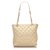 Chanel Brown Caviar Petite Shopping Tote Beige Leather  ref.223605
