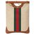 Gucci Sac cabas en toile marron Cuir Veau façon poulain Tissu Multicolore Beige  ref.223649