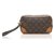 Louis Vuitton Brown Monogram Marly Dragonne PM Leather Cloth  ref.223663
