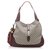 Gucci Brown Diamante New Jackie Shoulder Bag Light brown Leather Cloth Pony-style calfskin Cloth  ref.223694