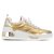 Christian Louboutin White Aurelien Donna Leather Sneakers Golden Pony-style calfskin  ref.223728