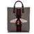 Gucci Brown GG Supreme Web Animalier Satchel Multiple colors Beige Leather Cloth Pony-style calfskin Cloth  ref.223760