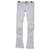 Balmain Blanc Flare Button Jeans taille 40 Coton  ref.223816