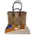 Louis Vuitton Onthego MM Bag Monogram Reverse Canvas Brown Cloth  ref.223894