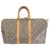 Louis Vuitton Keepall 45 Marrom Lona  ref.223924