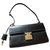 Gucci Vintage Lady Lock Shoulder Bag Black Leather  ref.223934
