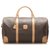 Céline Celine Brown Macadam Travel Bag Leather Plastic Pony-style calfskin  ref.223999