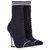 "Fendi Freedom Mules" to "Rockoko Runway Boots" Black White Leather Rubber Nylon  ref.224118