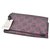 Gucci Schal rosa-grau 100% Seidenmonogrammmotive Pink Anthrazitgrau  ref.224163