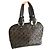 Bolso Louis Vuitton Alma Eclipse Marrón Oscuro Cuero