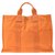 Hermès Deauville Tweed Orange  ref.224238
